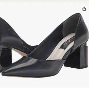 Franco Sarto Women's Lucy Pumps, Navy Blue, Size 9